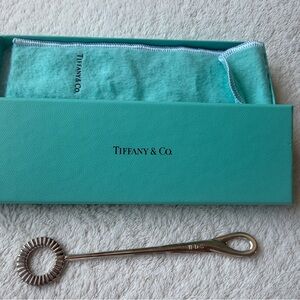 Tiffany & Co. Silver Bubble Wand with Signature Tiffany Blue Box